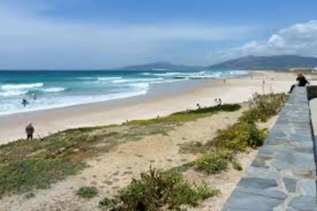 Beach Front House In Los Lances location